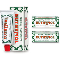 3 x Euthymol - Tandkräm 75 ml