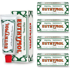 5 x Euthymol - Tandkräm 75 ml